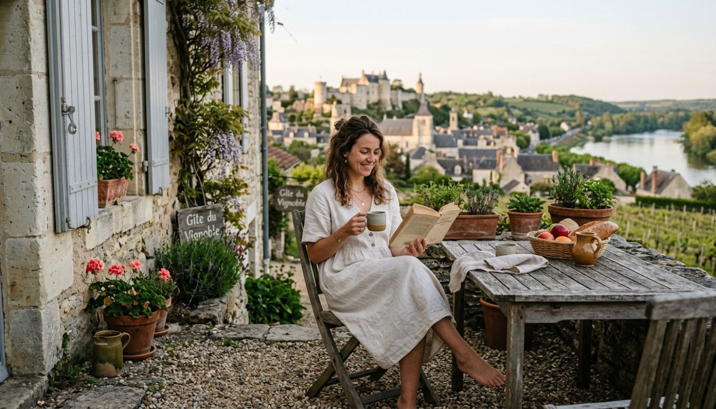 Fuir la routine : vivre une semaine slow life en gîte à chinon