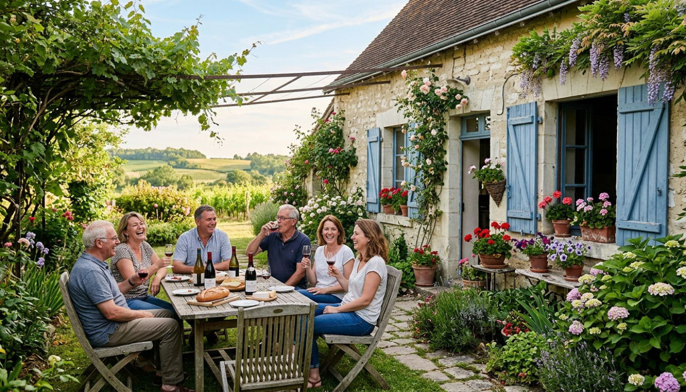 Gîte à chinon : quand la convivialité locale redéfinit le séjour à la française